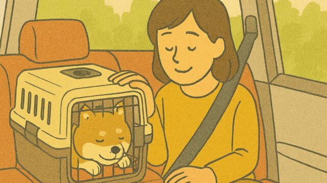 シニア犬と旅行するなら? 移動ストレスを減らす工夫🐶